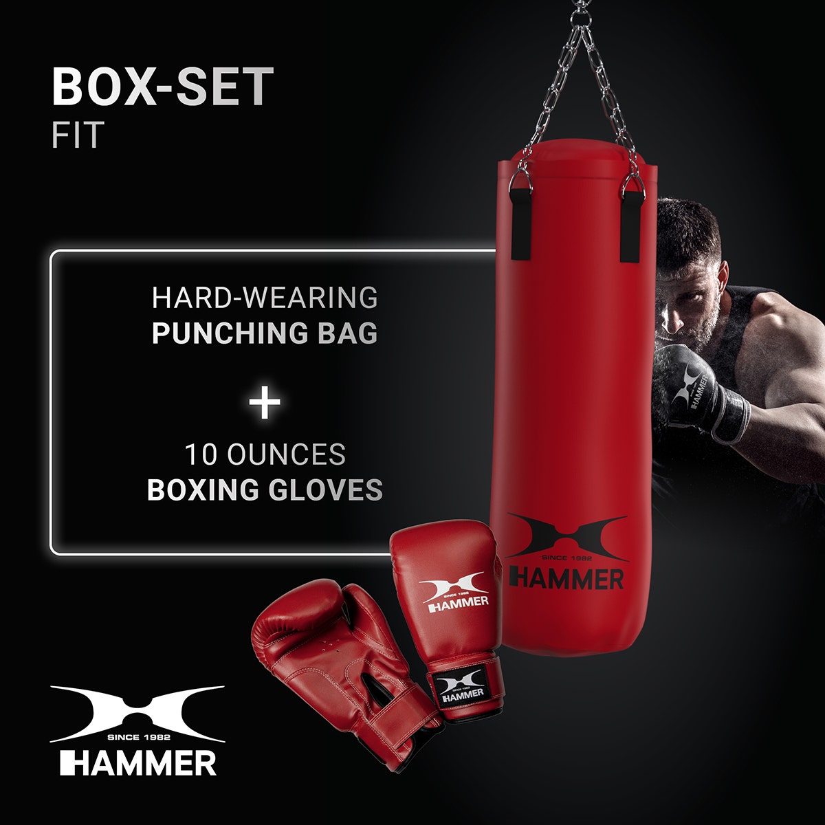 Boxing equipment set store
