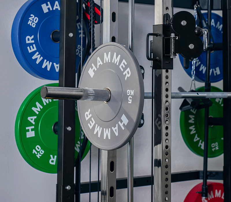Use all your weight discs Use all your weight discs