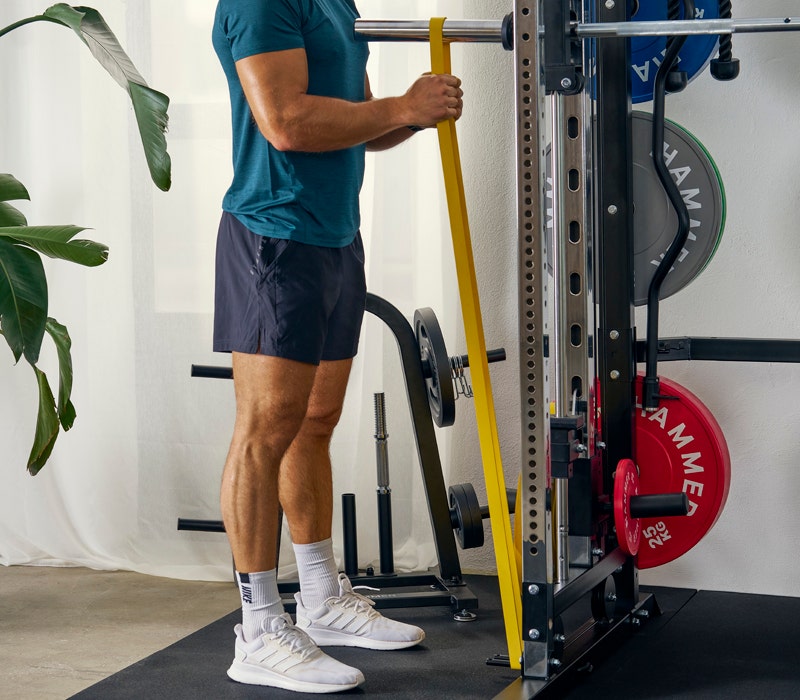 Train with resistance bands Train with resistance bands