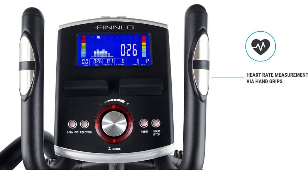 Heartrate measurements via hand grips Heartrate measurements via hand grips