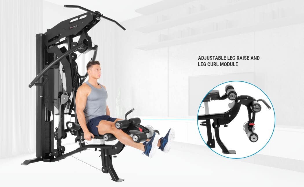 Detachable leg curl module Detachable leg curl module