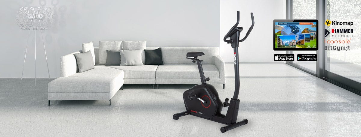 Comfortable cardiovascular training with the HAMMER Cardio XT6 Comfortable cardiovascular training with the HAMMER Cardio XT6