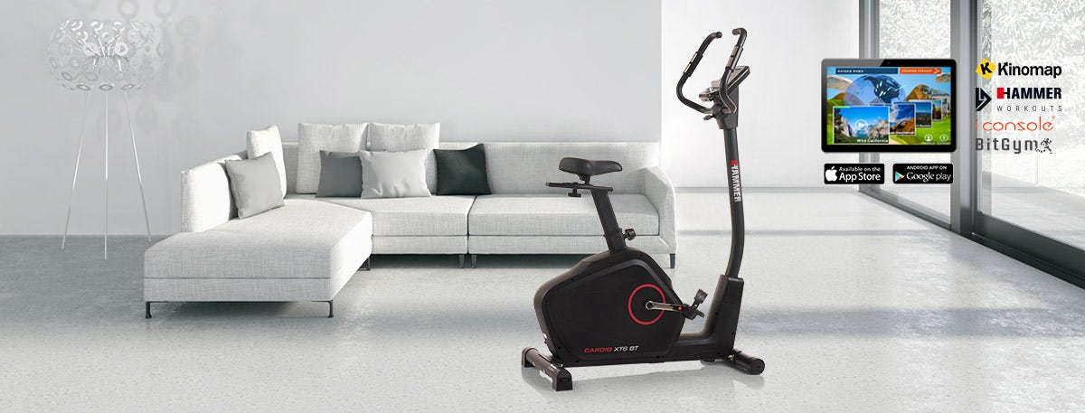 Comfortable cardiovascular training with the HAMMER Cardio XT6 Comfortable cardiovascular training with the HAMMER Cardio XT6