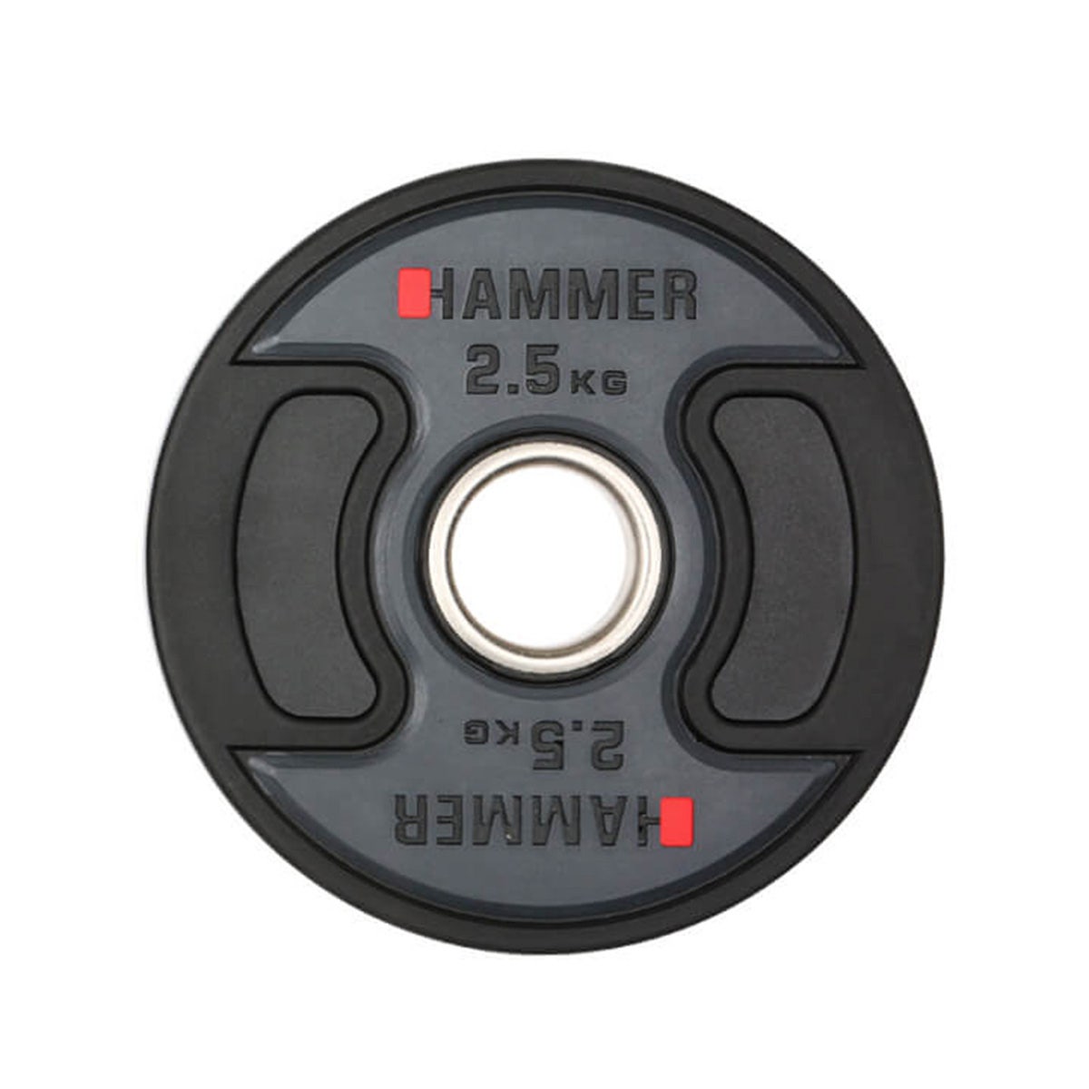 Disques des haltères 50 mm 1,25 - 25 kg, PU