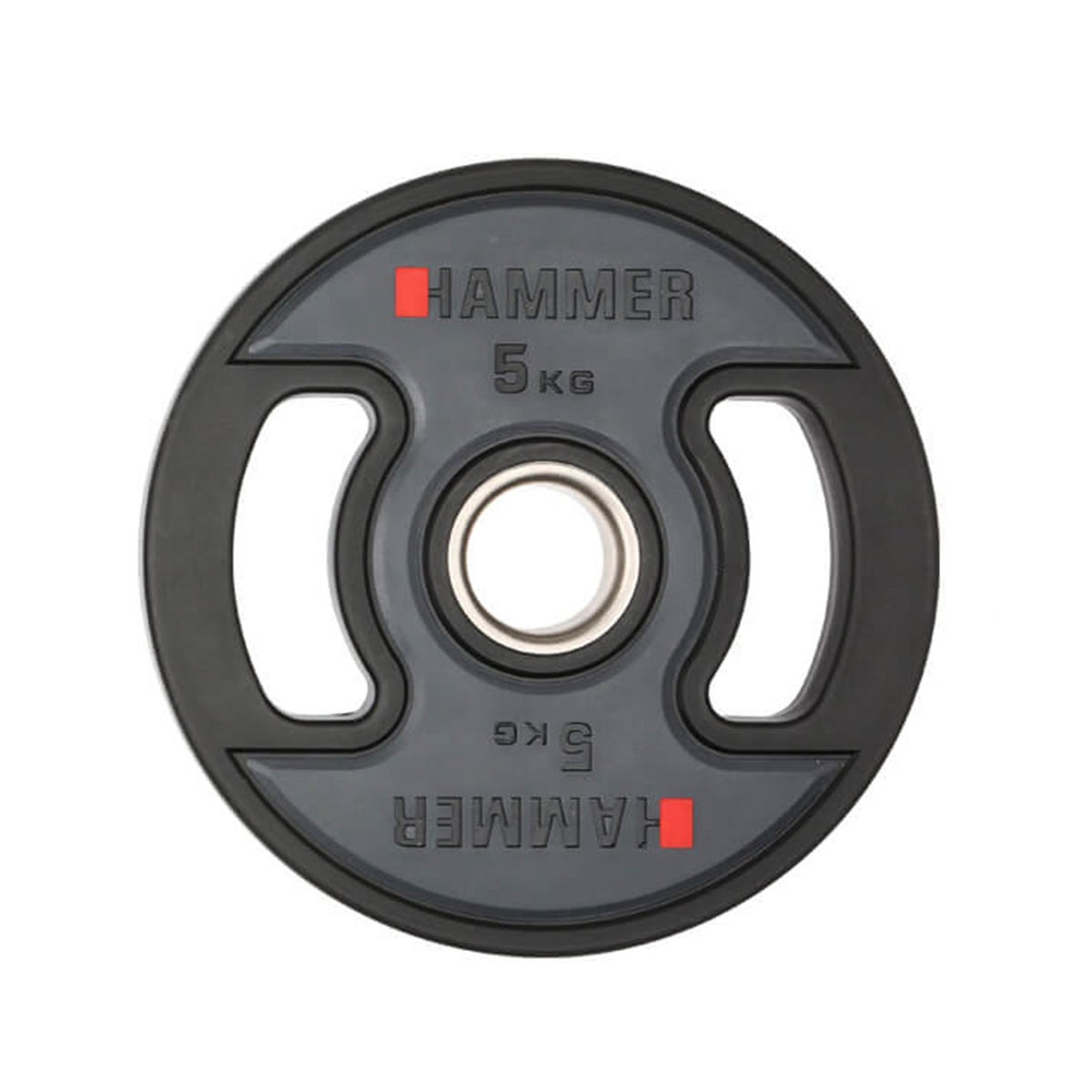Disques des haltères 50 mm 1,25 - 25 kg, PU