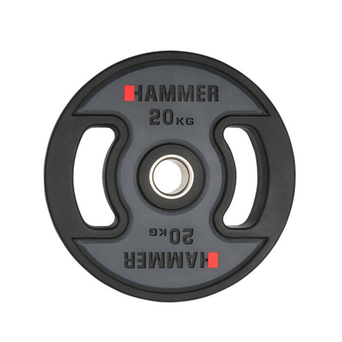 Disques des haltères 50 mm 1,25 - 25 kg, PU