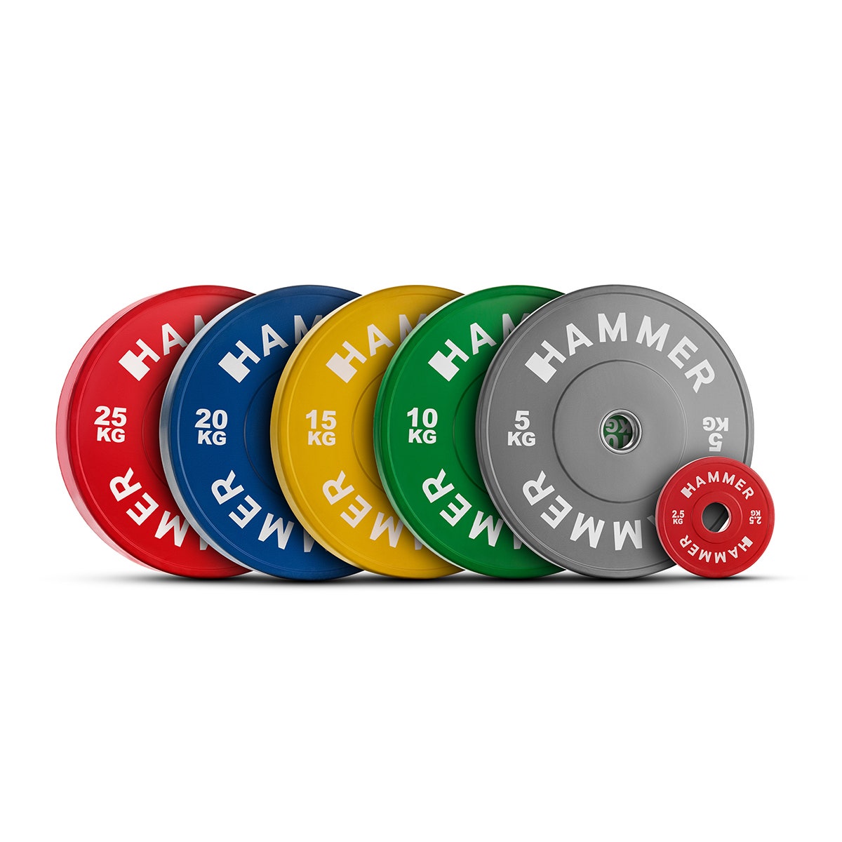 Bumper Plates 50 mm 2,5 kg - 25 kg