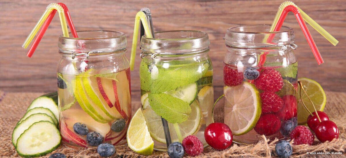 Infused Water – Durststillen ohne Zucker