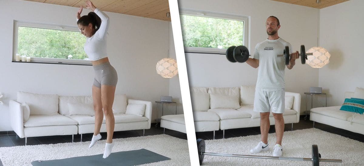 Bestform Bene und Nadja richten dein Home Gym ein