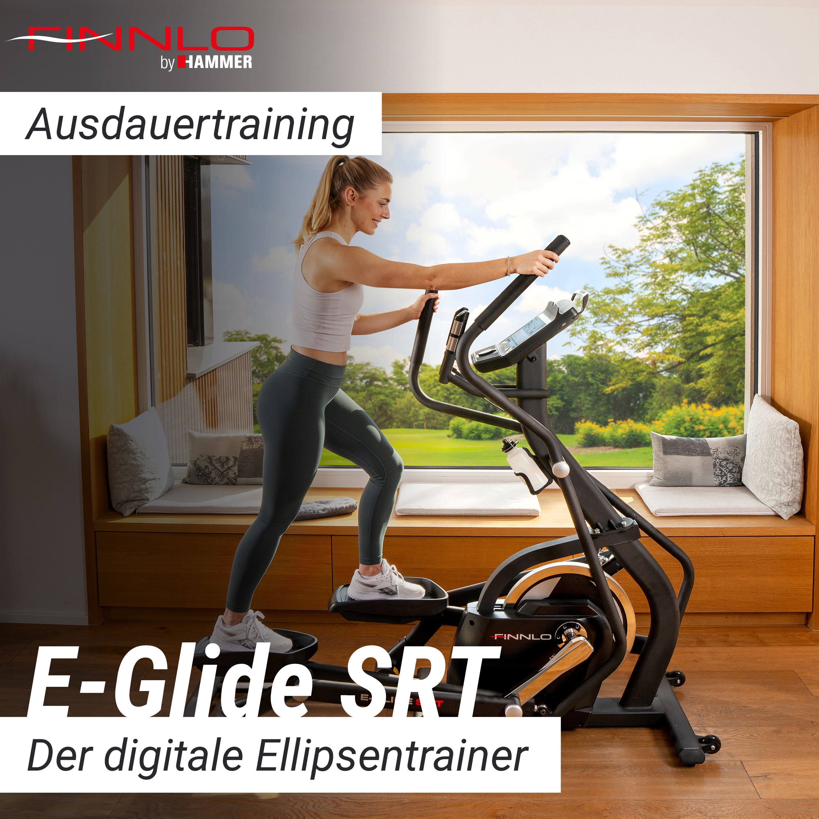 ᐅ E-Glide SR Ellipsentrainer + Hersteller-Premium-Service