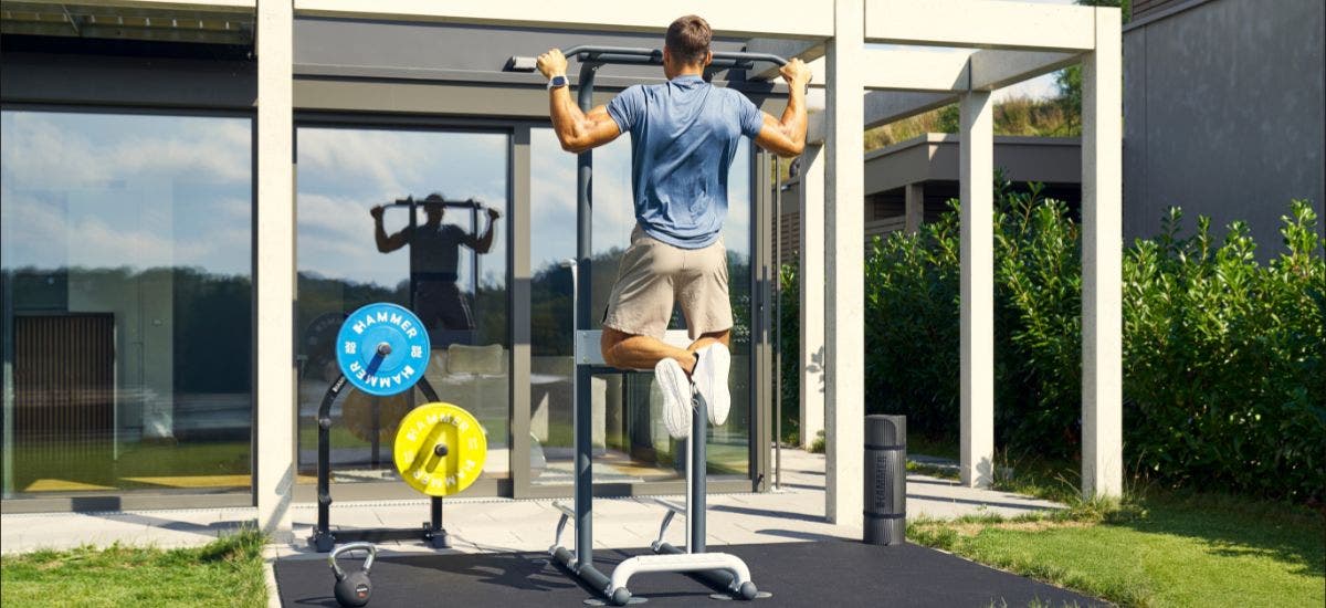 Klimmzüge an der SolidStrenght 6.0