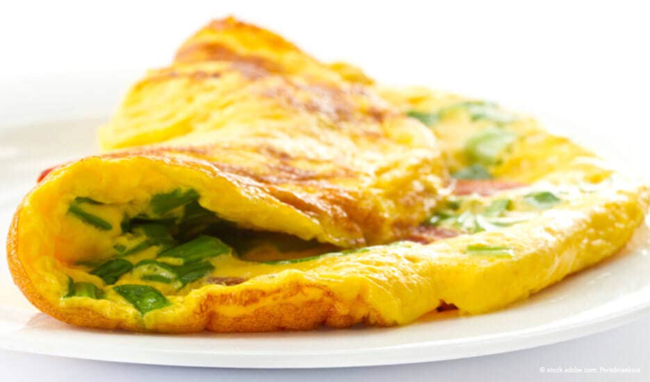 Omlette mit Gemüse