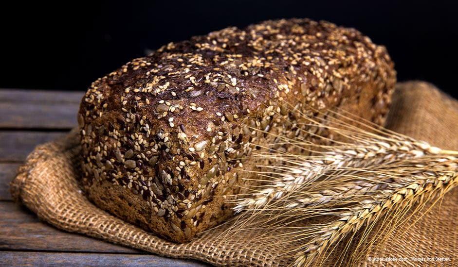 Pikantes Mähren-Eiweiss-Brot